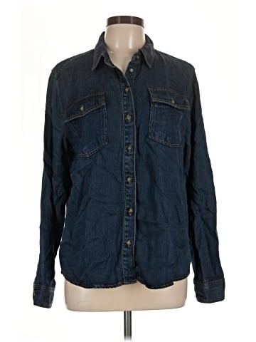 Velvet Heart Long Sleeve Button-Down Shirt (view 1)