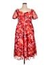 Torrid Red Cocktail Dress Size 1X Plus (1) - photo 1