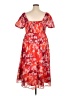 Torrid Red Cocktail Dress Size 1X Plus (1) - photo 2