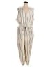 Lane Bryant Stripes Ivory Blue Jumpsuit Size 28 - photo 1