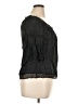 DKNY Black 3/4 Sleeve Blouse Size 14 - photo 4