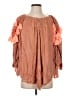Sundress 100% Viscose Brown 3/4 Sleeve Blouse Size XS - photo 1