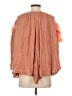 Sundress 100% Viscose Brown 3/4 Sleeve Blouse Size XS - photo 2