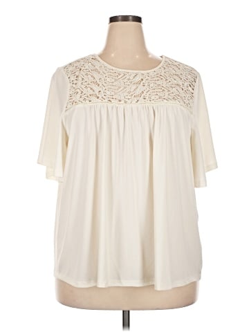 Chelsea & Theodore Short Sleeve Blouse (view 1)