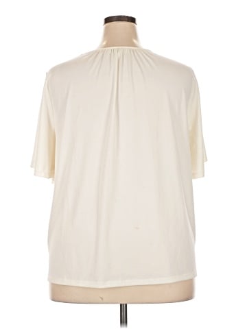 Chelsea & Theodore Short Sleeve Blouse (view 2)