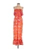 Mud Pie 100% Polyester Orange Cocktail Dress Size M - photo 1