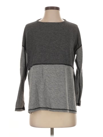 Three Dots Long Sleeve Top (view 1)