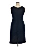 Boden Solid Blue Cocktail Dress Size 16L - photo 2