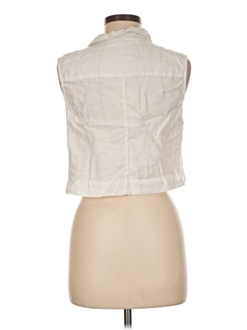 Boden Sleeveless Button-Down Shirt (view 2)