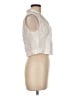 Boden 100% Linen Ivory Sleeveless Button-Down Shirt Size 8 - photo 4