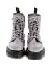 Dr. Martens 100% Leather Gray Ankle Boots Size 7 - photo 2