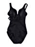 Miraclesuit Solid Black One Piece Swimsuit Size 10 - photo 2