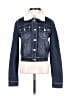 Almost Famous 100% Polyester Blue Denim Jacket Size S - photo 1