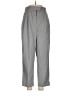 H&M Chevron-herringbone Gray Dress Pants Size 8 - photo 1