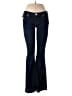True Religion Hearts Blue Jeans Size 28 waist - photo 1