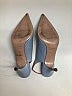 L'autre Chose 100% Leather Silver Heels Size EU 36 - photo 5