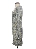 Maje Metallic Silver Cocktail Dress Size EU (FR) 36 / US 4 - photo 5
