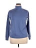 L.L.Bean Blue Long Sleeve Turtleneck Size L (tall) - photo 1