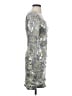 Maje Metallic Silver Cocktail Dress Size EU (FR) 36 / US 4 - photo 4