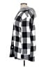 Assorted Brands Checkered-gingham Silver Poncho Size XL - photo 5