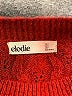 Elodie Red Pullover Sweater Size S - photo 7