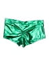 Unbranded Metallic Green Shorts Size L - photo 2