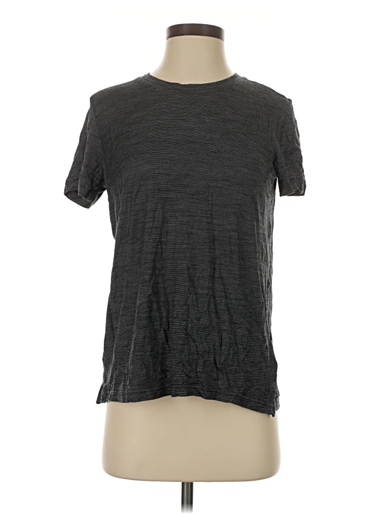 Pre-owned Bombas Short Sleeve T-shirt In Gray