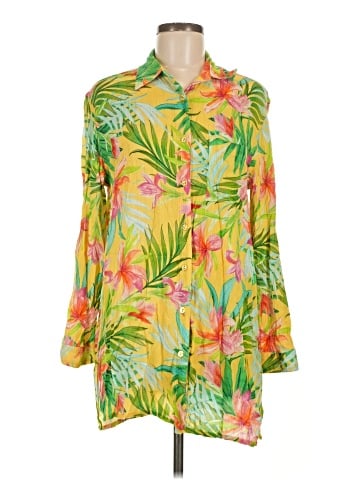 La Blanca 3/4 Sleeve Blouse (view 1)