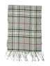 V.Fraas 100% Acrylic Plaid Gray Scarf One size - photo 2