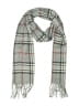 V.Fraas 100% Acrylic Plaid Gray Scarf One size - photo 1