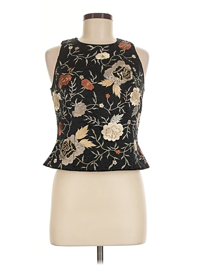 Pre-owned Assorted Brands Vest In Gold