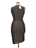 Janette Plus Metallic Brown Cocktail Dress Size 1X - photo 2