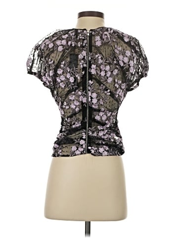 BCBGMAXAZRIA Short Sleeve Blouse (view 2)