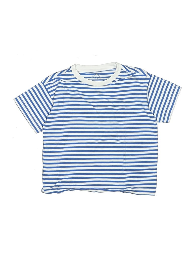 Pre-owned Primary Clothing Kids' Short Sleeve T-shirt In Blue
