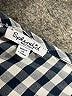Splendid 100% Cotton Checkered-gingham Blue Long Sleeve Blouse Size M - photo 7