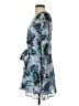 BCBGMAXAZRIA 100% Polyester Paisley Blue Cocktail Dress Size 2 - photo 5