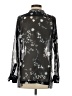 Marciano 100% Polyester Black Long Sleeve Blouse Size XS - photo 2