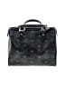 MCM 100% Coated Canvas Hearts Black Satchel One size - photo 2