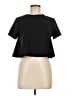 OAK + FORT 100% Cotton Black Short Sleeve Top Size M - photo 1