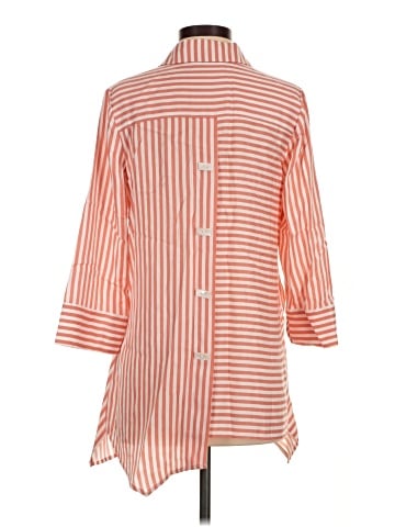 Soft Surroundings 3/4 Sleeve Button-Down Shirt (view 2)