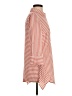 Soft Surroundings 100% Lyocell Stripes Orange 3/4 Sleeve Button-Down Shirt Size XS - photo 4