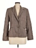 Austin Reed Plaid Brown Wool Blazer Size 8 - photo 1