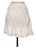 Sim & Sam 100% Rayon Ivory Casual Skirt Size M - photo 2