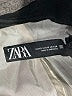 Zara 100% Linen Black Blazer Size XS - photo 6