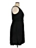 Soma Solid Black Casual Dress Size XL - photo 4