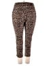 MICHAEL Michael Kors Animal Print Brown Jeggings Size 18 - photo 1