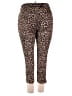MICHAEL Michael Kors Animal Print Brown Jeggings Size 18 - photo 2