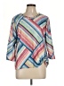 Alfred Dunner Blue 3/4 Sleeve Blouse Size L - photo 1