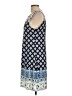 Hale Bob Print Blue Casual Dress Size L - photo 5