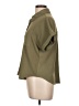 Monteau 100% Polyester Solid Green Short Sleeve Blouse Size L - photo 5